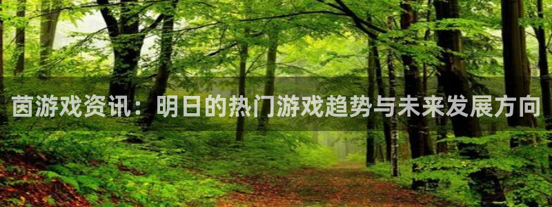 长征娱乐测速登陆：茵游戏资讯：明日的热门游戏趋势与未来发展方