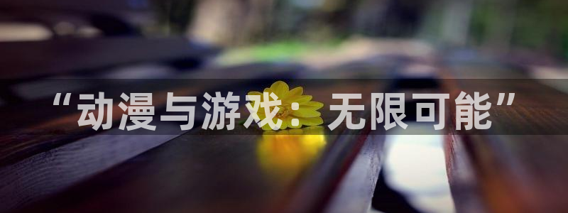 长征娱乐注册登录：“动漫与游戏：无限可能”